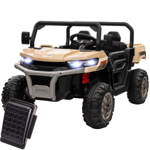 Spare Replacement Foot Pedal for 12V Khaki Electric Truck Polaris Rear Tipper